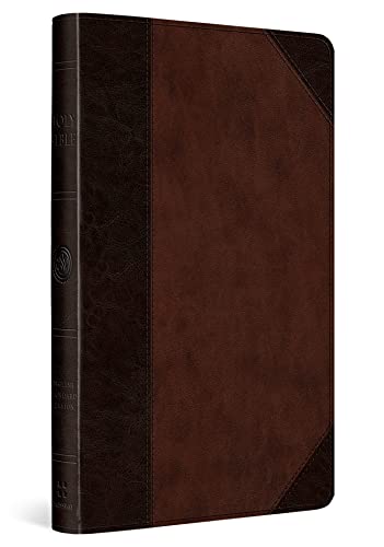 ESV UltraThin Bible (TruTone, Brown/Walnut, Portfolio Design) (9781433541629) by ESV Bibles