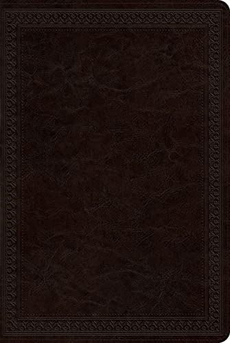 9781433541667: The Holy Bible: English Standard Version, Deep Brown, Trutone, Border Design, Single Column Heritage Bible