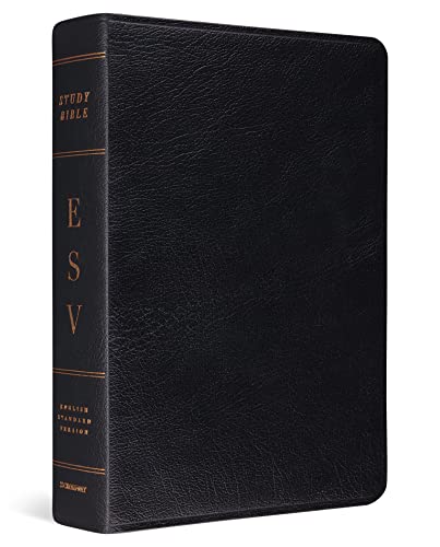 9781433544064: ESV Study Bible: English Standard Version, Black, Genuine Leather