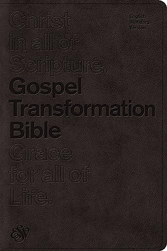 Imagen de archivo de ESV Gospel Transformation Bible (TruTone, Black) a la venta por GoldenWavesOfBooks