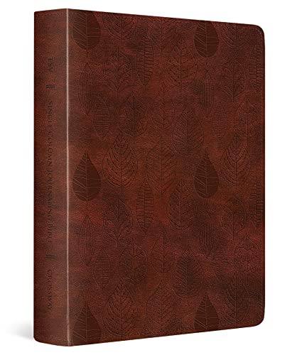 9781433544408: ESV Single Column Journaling Bible (TruTone, Chestnut, Leaves): English Standard Version Chestnut Trutone Leaves Design Single Column Journaling Bible