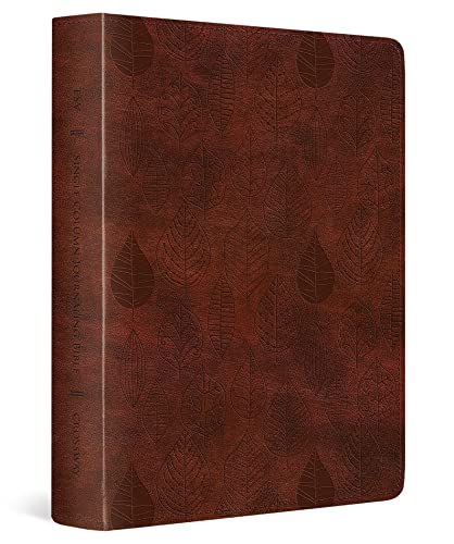 ESV Single Column Journaling Bible (TruTone, Chestnut, Leaves Design): ESV  Bibles: 9781433544408: : Books