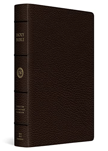 9781433544491: Holy Bible: English Standard Version, Deep Brown, Goatskin, Heirloom Single Column Legacy Bible