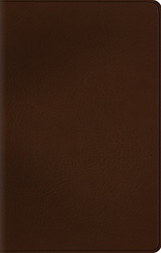Beispielbild fr The Holy Bible: English Standard Version Deep Brown Trutone Value Thinline Bible zum Verkauf von GoldenWavesOfBooks