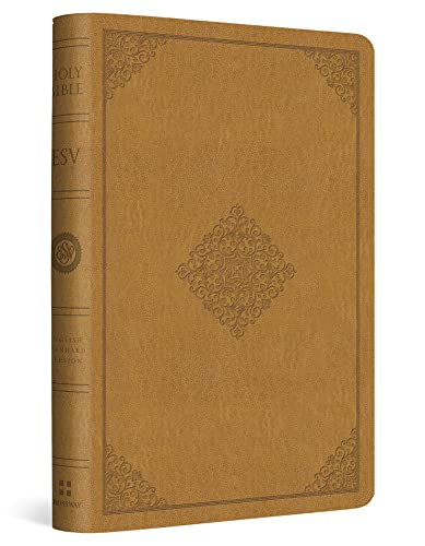Stock image for ESV Value Compact Bible (TruTone, Goldenrod, Ornament Design) for sale by Goodwill of Colorado