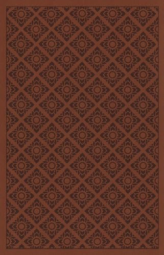 Stock image for ESV Holy Bible, Value Edition (TruFlat, Sienna, Flower Print Design) for sale by -OnTimeBooks-