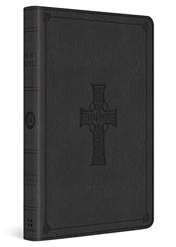 Stock image for ESV Value Thinline Bible (TruTone, Charcoal, Celtic Cross Design) for sale by Goodwill