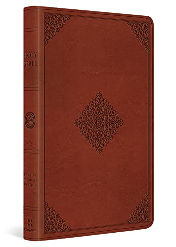 Imagen de archivo de ESV Large Print Value Thinline Bible (TruTone, Tan, Ornament Design) a la venta por Goodwill Books