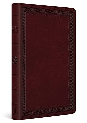 Imagen de archivo de ESV Large Print Value Thinline Bible (TruTone, Mahogany, Border Design) a la venta por SecondSale