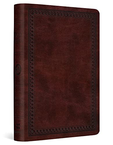 9781433551659: The Holy Bible: ESV Value Compact Bible, Trutone Mahogany, Border Design