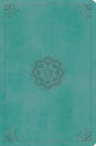 9781433551666: Holy Bible: English Standard Version, Value Compact Bible, Trutone Turquoise, Emblem Design