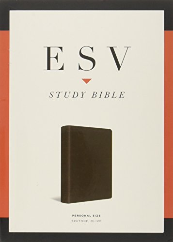 Imagen de archivo de ESV Study Bible, Personal Size (TruTone, Olive) a la venta por BooksRun