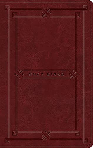 Beispielbild fr ESV Value Thinline Bible (TruTone, Cordovan, Vintage Frame Design)" zum Verkauf von Hawking Books