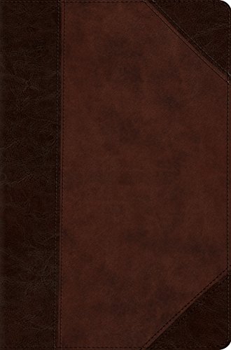 Stock image for ESV Compact Bible (Trutone, Brown/Walnut, Portfolio Design) for sale by Giant Giant