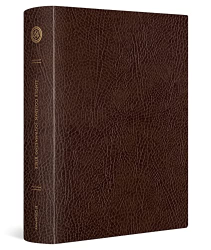 Stock image for ESV Single Column Journaling Bible, Large Print (Mocha) for sale by Read'em