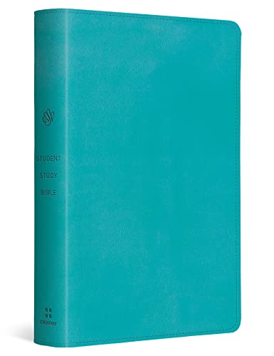 Beispielbild fr ESV Student Study Bible: English Standard Version, Turquoise, Trutone zum Verkauf von Revaluation Books