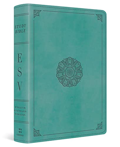 Stock image for ESV Study Bible, Personal Size (TruTone, Turquoise, Emblem Design) for sale by Lakeside Books