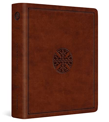 Stock image for ESV Journaling Bible (TruTone, Brown, Mosaic Cross Design) for sale by Lakeside Books