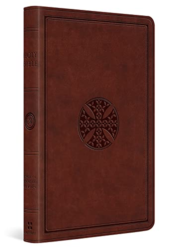9781433562273: ESV Value Thinline Bible: English Standard Version, Trutone, Brown, Mosaic Cross, Value Thinline