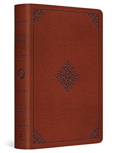 9781433563546: ESV Large Print Bible (TruTone, Tan, Ornament Design)