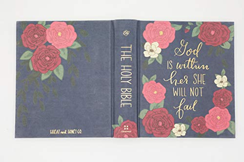9781433566523: ESV Journaling Bible, Wheat and Honey Co. Edition, God is Within Her