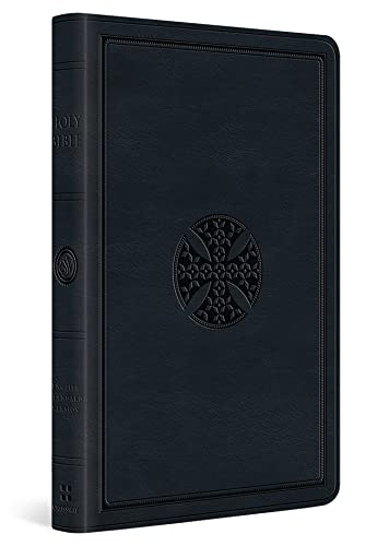 Beispielbild fr ESV Large Print Value Thinline Bible (Trutone, Navy, Mosaic Cross Design) zum Verkauf von Blackwell's