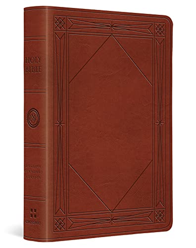 Stock image for ESV Value Large Print Compact Bible (TruTone, Tan, Window Design) for sale by Blue Vase Books