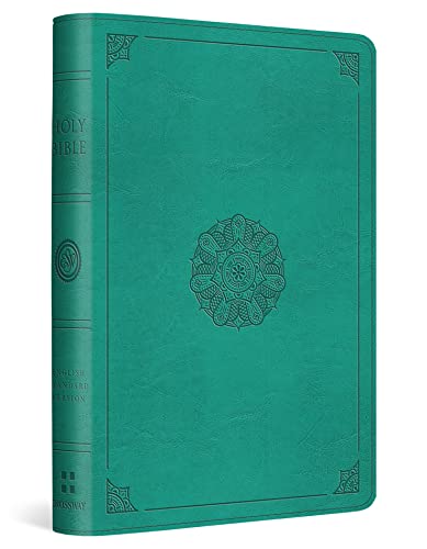 Stock image for ESV Compact Bible (TruTone, Turquoise, Emblem Design) for sale by BooksRun