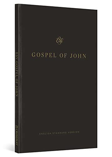 Imagen de archivo de ESV Gospel of John (Paperback, Black) a la venta por SecondSale