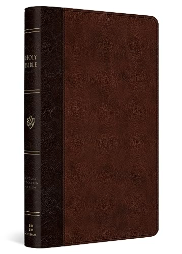 Beispielbild fr ESV Large Print Thinline Reference Bible (Trutone, Brown/Walnut, Timeless Design) zum Verkauf von Blackwell's