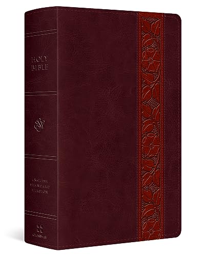 Beispielbild fr ESV Large Print Personal Size Bible (Trutone, Mahogany, Trellis Design) zum Verkauf von Monster Bookshop