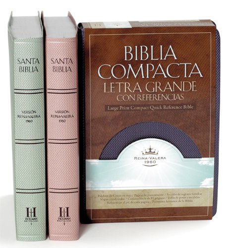 RVR 1960 Biblia Compacta Letra Grande con Referencias, esmeralda sutil sÃ­mil piel (Spanish Edition) (9781433600104) by B&H EspaÃ±ol Editorial Staff