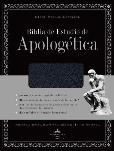 Biblia de Estudio de Apologetica, imitacion piel, con indice (Negro) (Spanish Edition) (9781433600234) by B&H Espanol Editorial Staff
