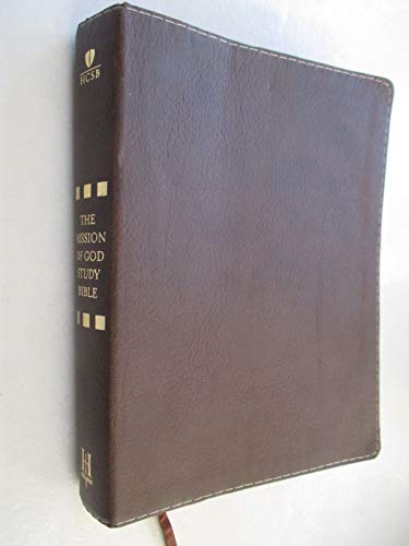 Stock image for The Mission of God Study Bible, Brown Simulated Leather for sale by Meadowland Media
