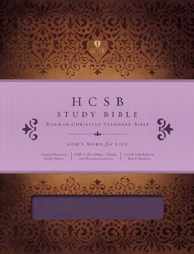 Beispielbild fr HCSB Study Bible, Mulberry LeatherTouch zum Verkauf von HPB-Red