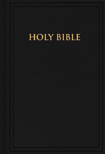 9781433602412: Holy Bible: King James Version Black Pew Bible