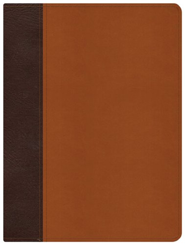 Stock image for The Mission of God Study Bible, Brown/Tan Simulated Leather for sale by HPB-Diamond