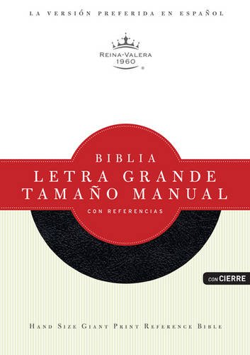 Biblia Letra Grande TamaÃ±o Manual con Referencias EdiciÃ³n con cierre, negro sÃ­mil piel (Spanish Edition) (9781433603082) by B&H EspaÃ±ol Editorial Staff