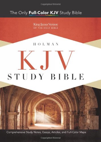 9781433603341: Holman KJV Study Bible: King James Version, Mantova Black, Leathertouch