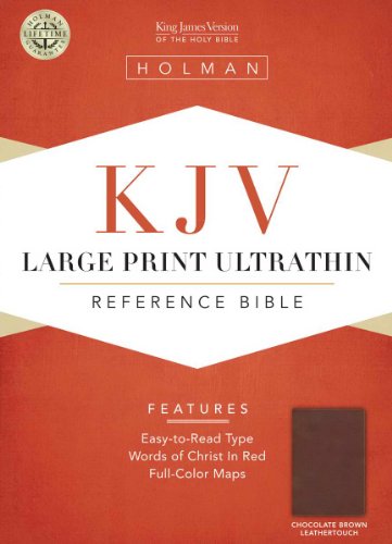 9781433603723: Holy Bible: King James Version, Chocolate/Brown Leathertouch, Ultrathin Reference