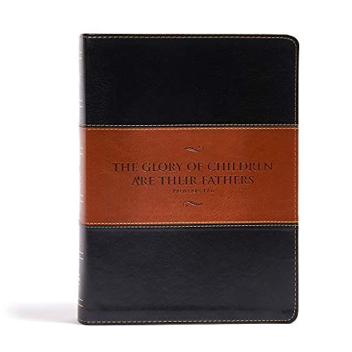9781433604362: KJV Study Bible, Father's Edition Black/Tan LeatherTouch