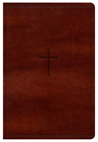 9781433606557: NKJV Large Print Personal Size Reference Bible, Brown LeatherTouch