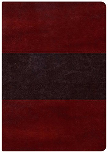 9781433607486: Holman Study Bible: Holman Christian Standard, Mahogany, LeatherTouch, Large Print