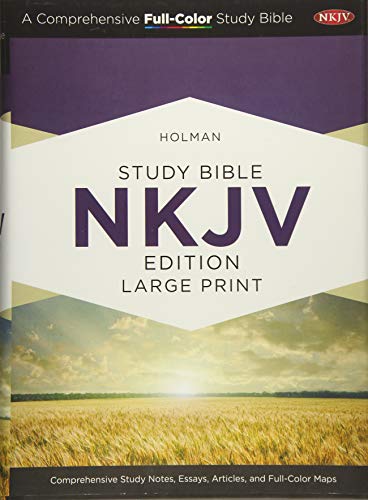 Beispielbild fr Holman Study Bible: NKJV Large Print Edition, Hardcover zum Verkauf von Book Deals