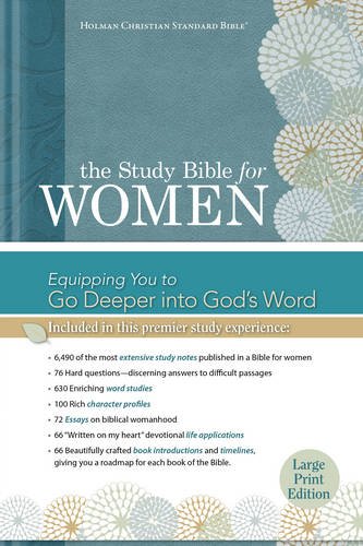 9781433607677: HCSB Study Bible For Women: Large Print Edition, Printed