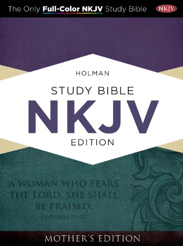 9781433614354: Holman Study Bible: NKJV Edition, Turquoise LeatherTouch Mother's Edition