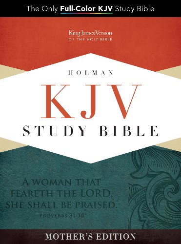 9781433614378: Holman KJV Study Bible: King James Version, Turquoise, Leathertouch, Mother's Edition