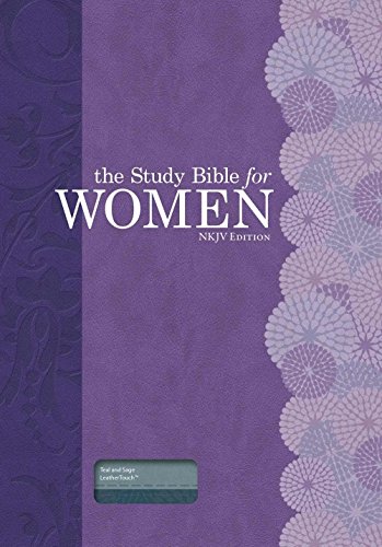 9781433617645: The Study Bible for Women: New King James Version, Teal / Sage, Leathertouch