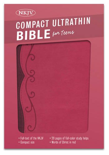 9781433617904: NKJV Compact Ultrathin Bible for Teens, Fuchsia LeatherTouch