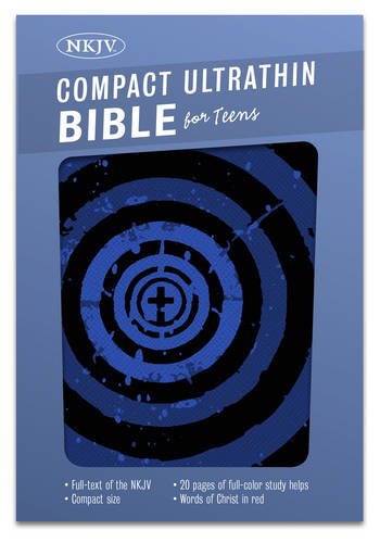 9781433617928: NKJV Compact Ultrathin Bible For Teens, Blue Vortex